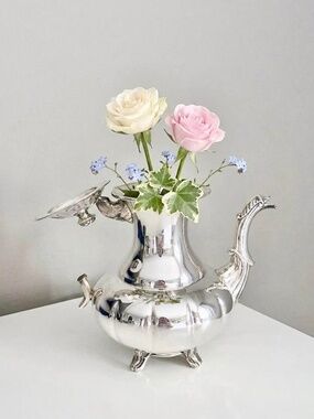 Vintage Silverplate Teapot